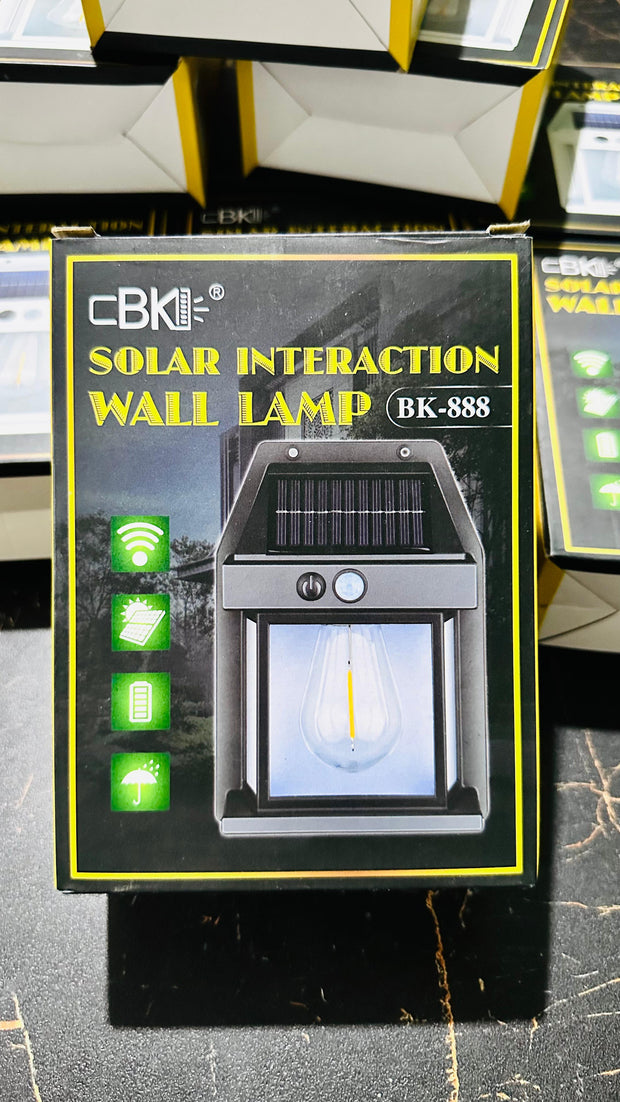 SOLAR INTERACTION WALL LAMP