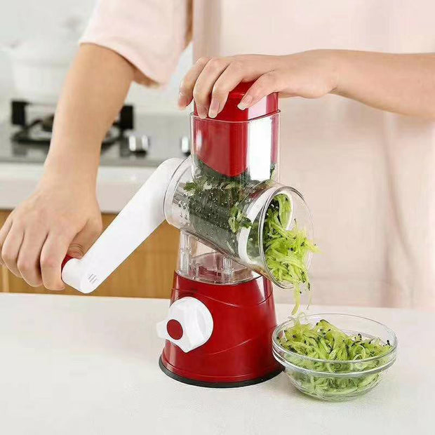 Manual Rotatory Vegetable slicer and Chopper